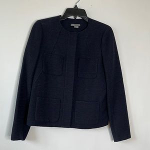 VINCE‎ Navy Wool Blazer Jacket Size 8